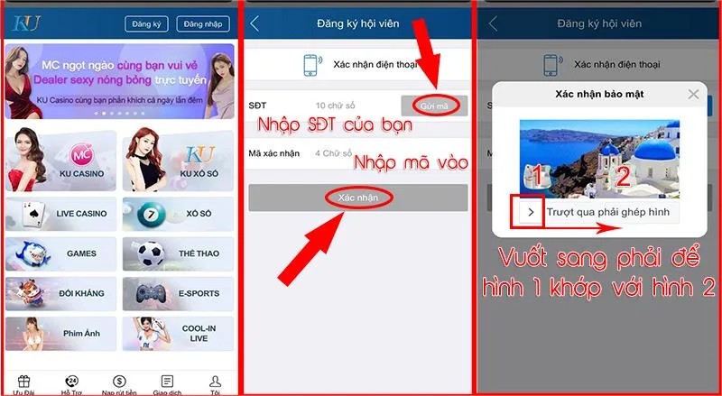 Hướng Dẫn Đăng Ký Kubet Nhanh Chóng | Mở Tài Khoản trong 30s 4 Hướng dẫn đăng ký Kubet ngay trên thiết bị di động