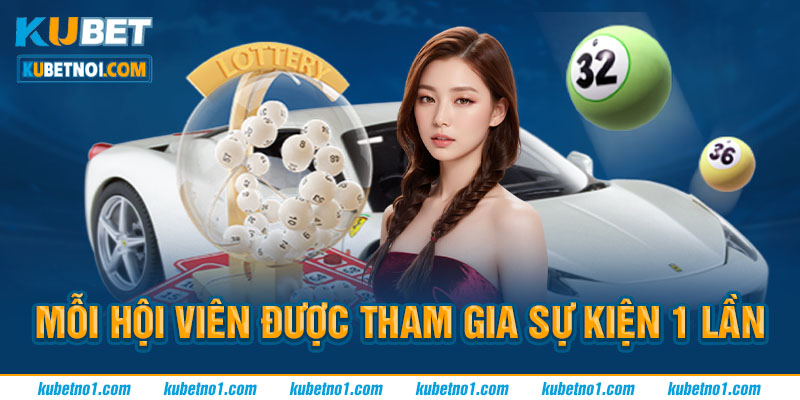 Nhận quà 5 chọn 1 – Ưu đãi siêu hấp dẫn dành cho hội viên Kubet 6 Mỗi hội viên chỉ được tham gia sự kiện 1 lần