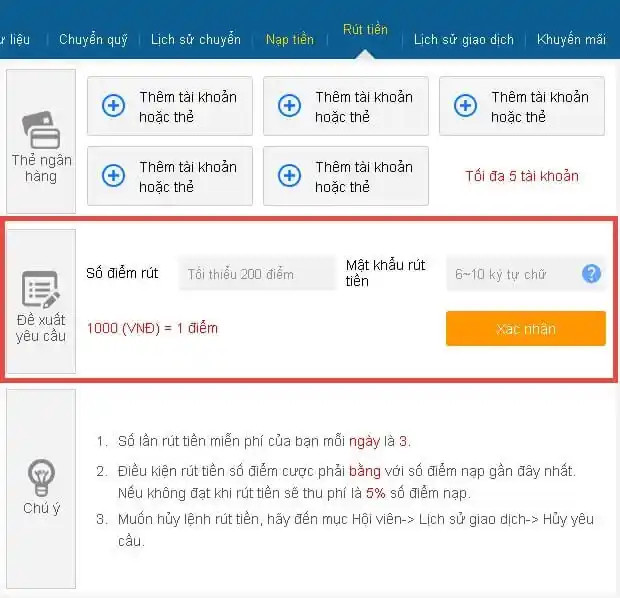 Hướng Dẫn Rút Tiền Kubet Nhanh Chóng, An Toàn 5 Rút Toàn Bộ Tiền Từ Các Sảnh Về Ví Chính Trên Kubet