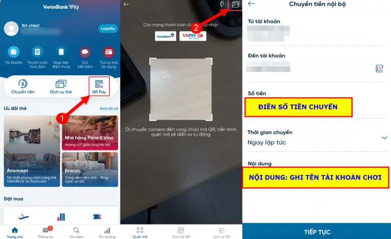Hướng Dẫn Nạp Tiền Kubet Mới Nhất 2025 7 Nạp tiền Kubet bằng QR-Code