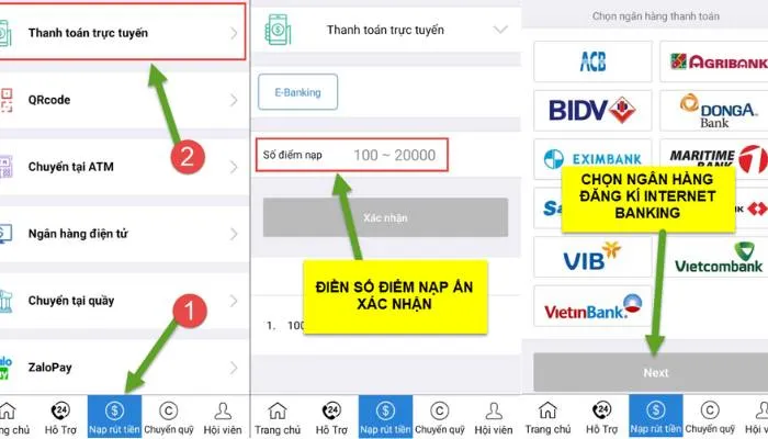 Hướng Dẫn Nạp Tiền Kubet Mới Nhất 2025 6 Nạp tiền kubet bằng hình thức thanh toán trực tuyến nhanh chóng