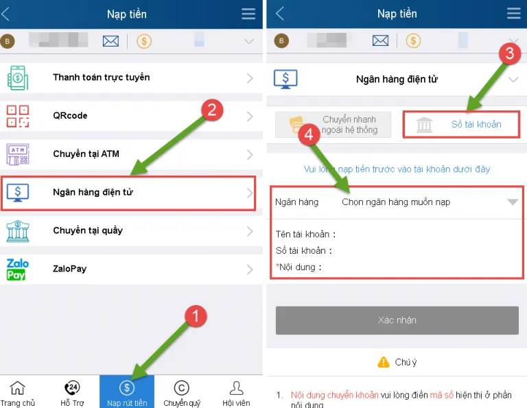Hướng Dẫn Nạp Tiền Kubet Mới Nhất 2025 8 Nạp tiền kubet bằng ngân hàng điện tử