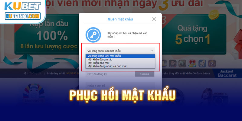 Quên Mật Khẩu Kubet - Cách Lấy Lại Tài Khoản 5 phút 4 Phục hồi mật khẩu nhanh chóng qua liên hệ chăm sóc khách hàng